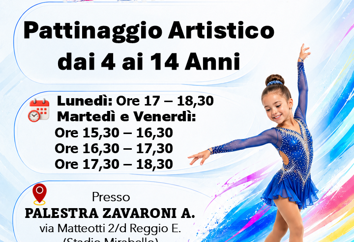 Corsi Pattinaggio Artistico Reggio E.